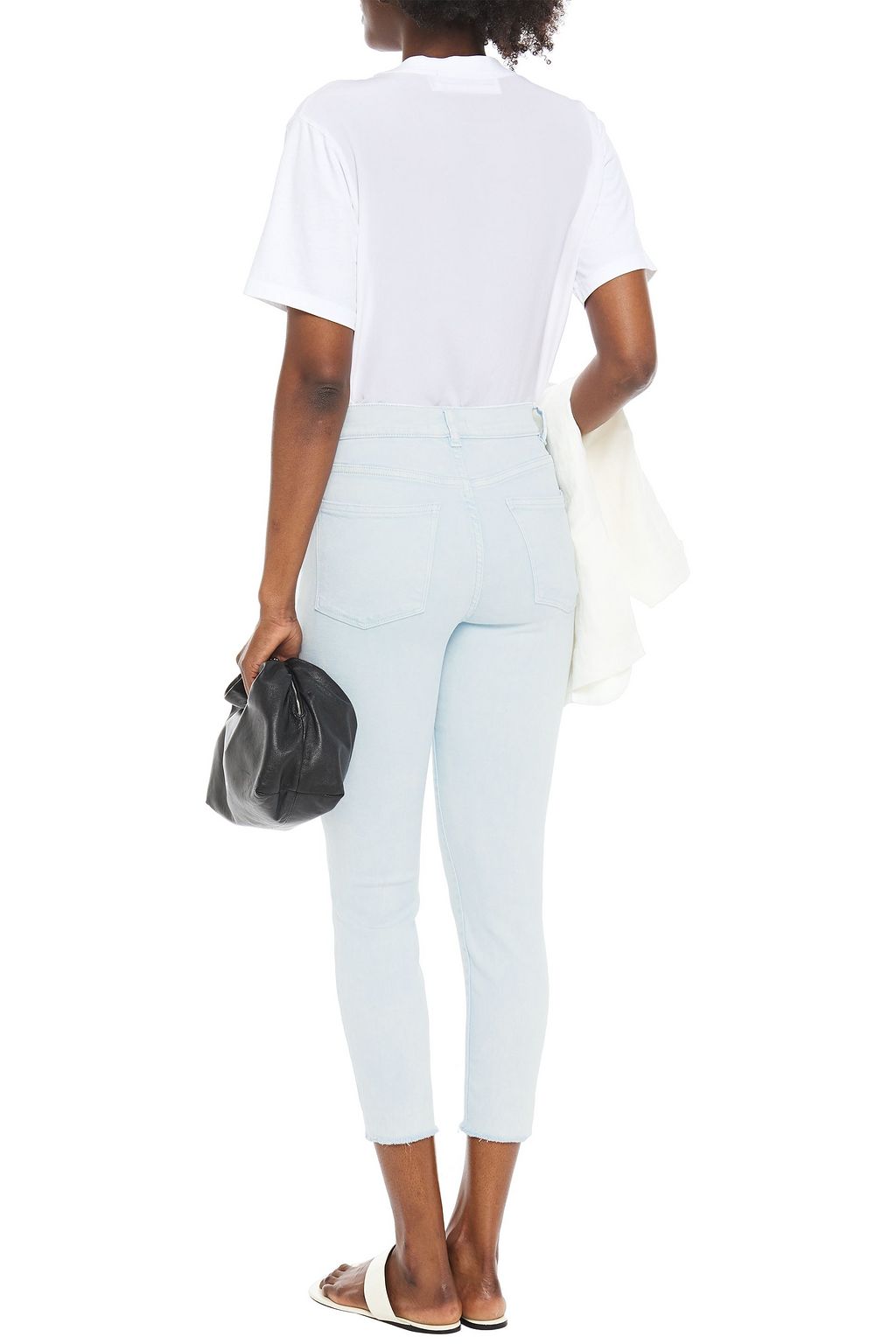 DL1961 Cropped high-rise skinny jeans