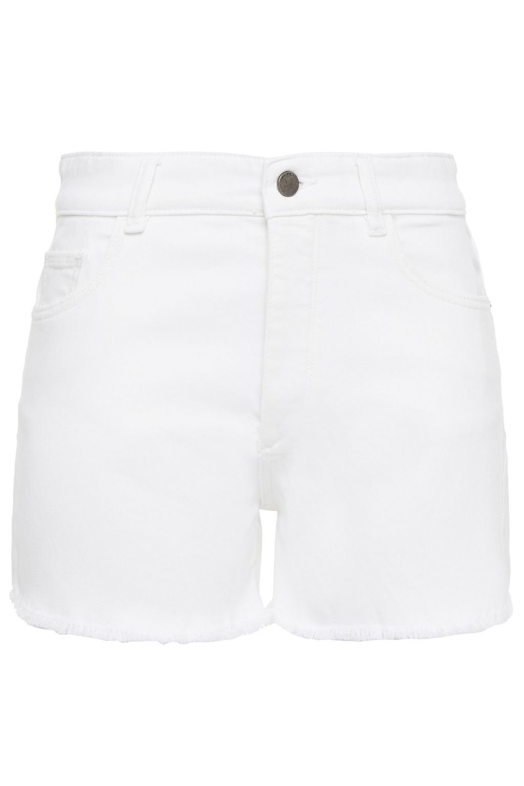 ホワイト ほつれ加工デニム ショートパンツ The Outnet Dl1961 The Outnet ホワイト ほつれ加工デニム ショートパンツ The Outnet Dl1961 The Outnet