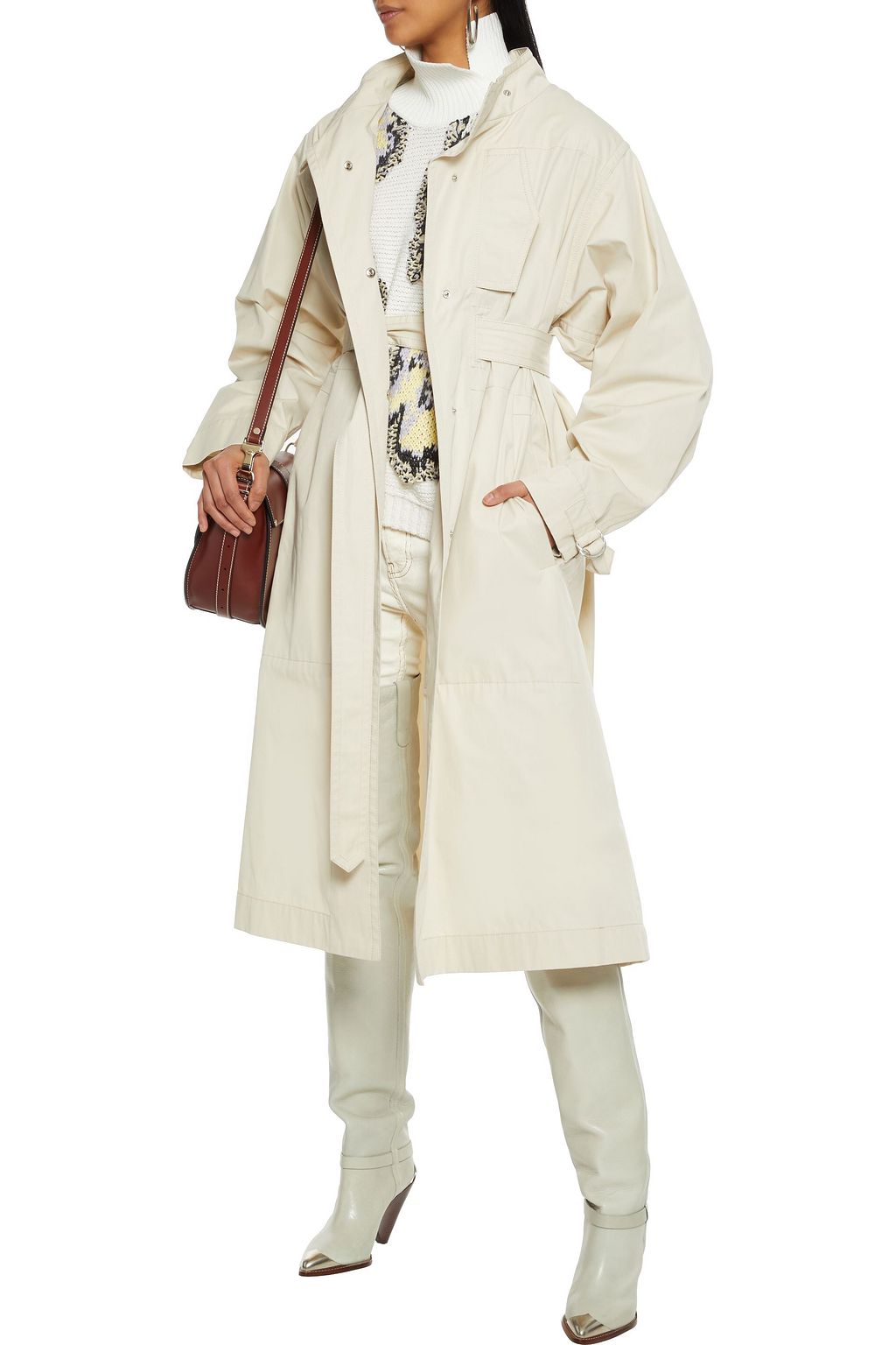 isabel marant jaci trench coat