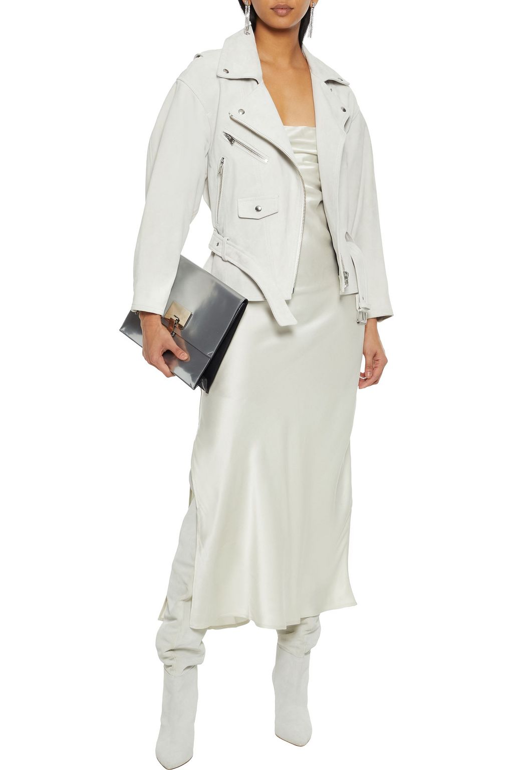 IRO Tigao suede biker jacket