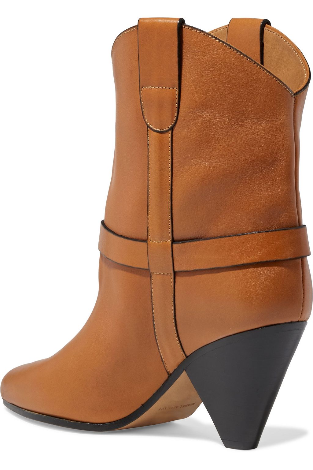 ISABEL MARANT Deane knotted leather ankle boots