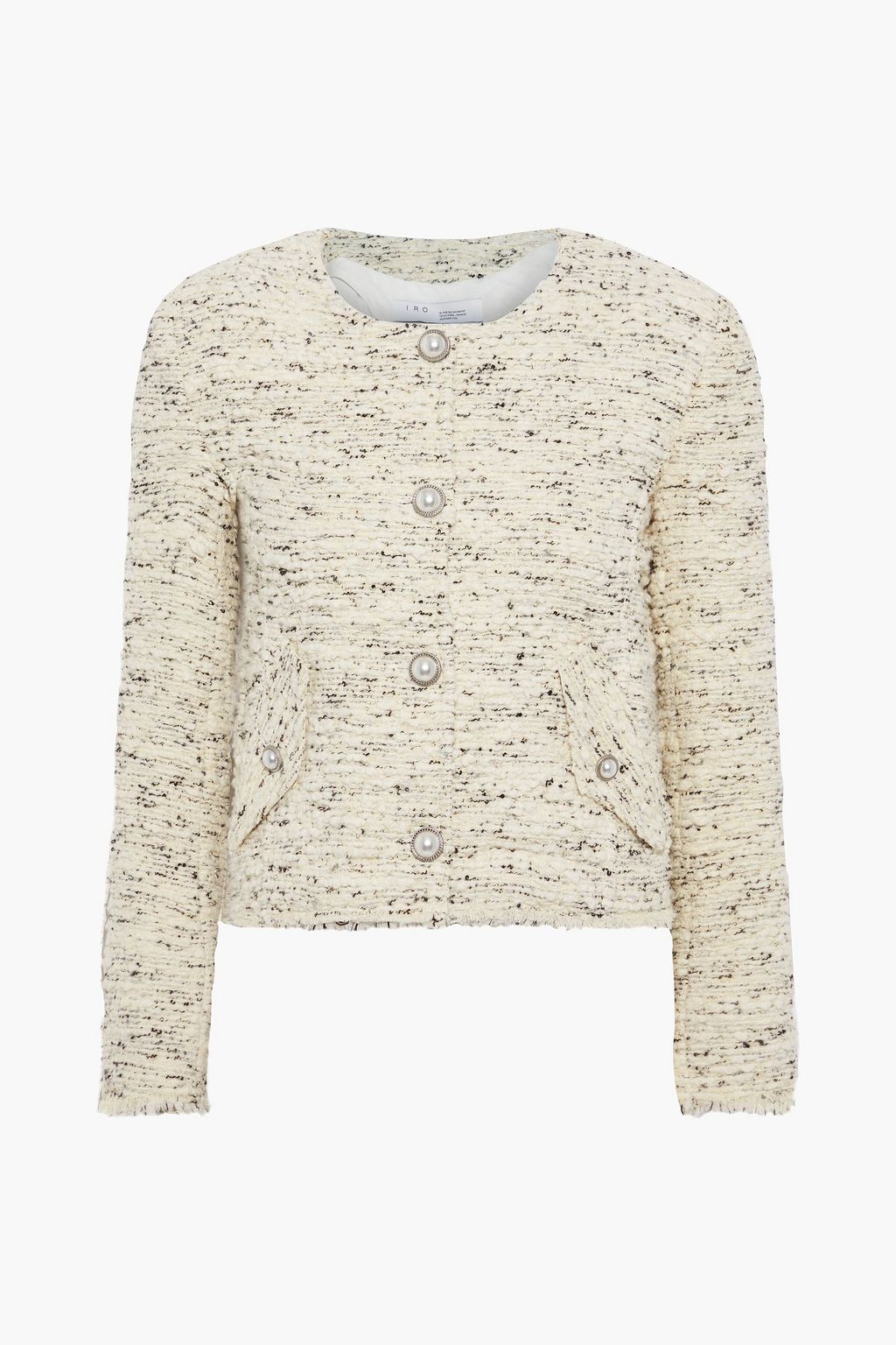 cotton-blend bouclé-tweed jacket | IRO 