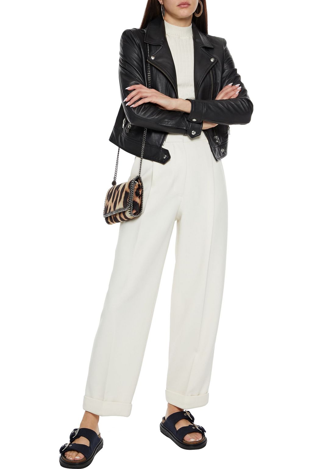IRO Hartley leather biker jacket