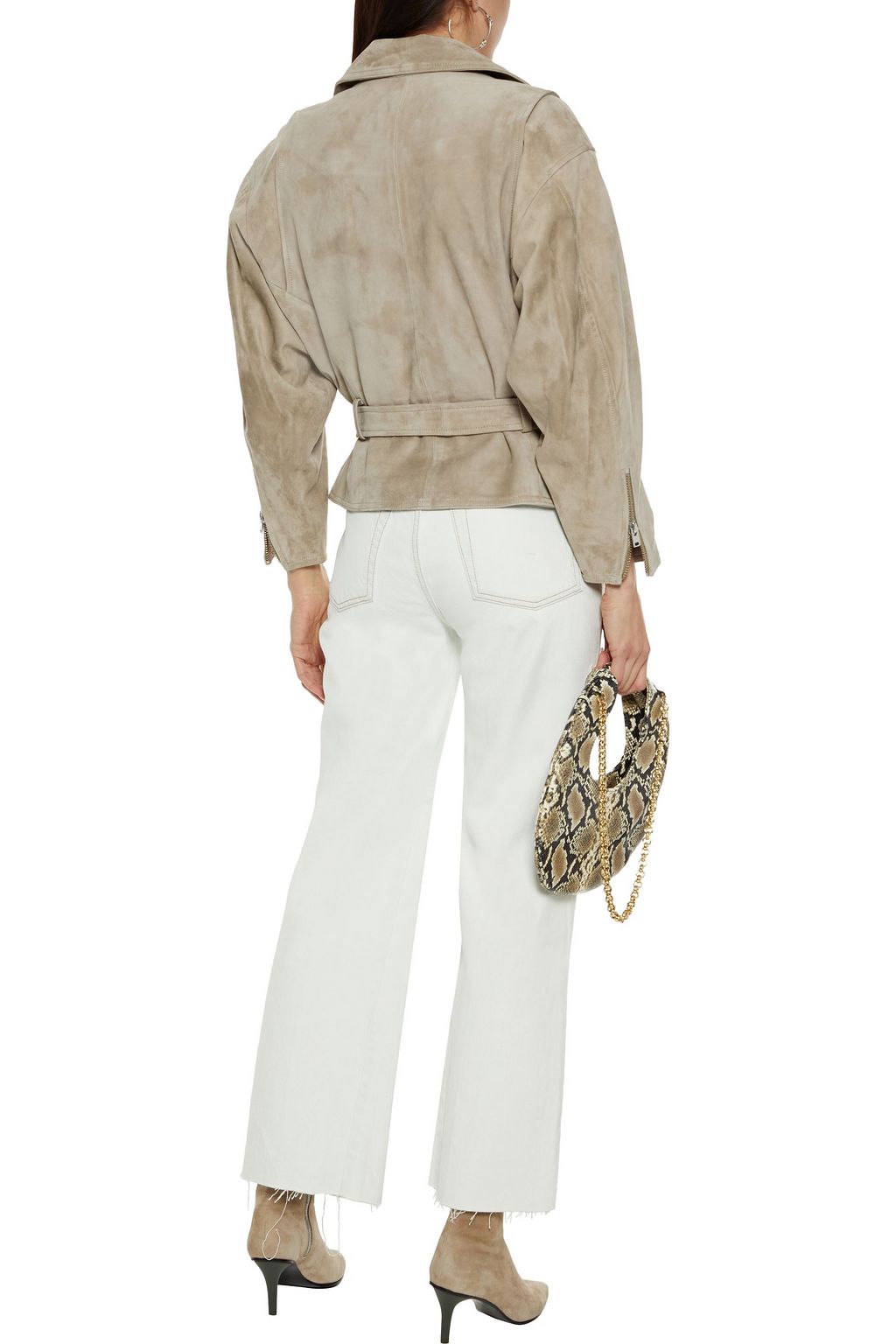 IRO Tigao suede biker jacket