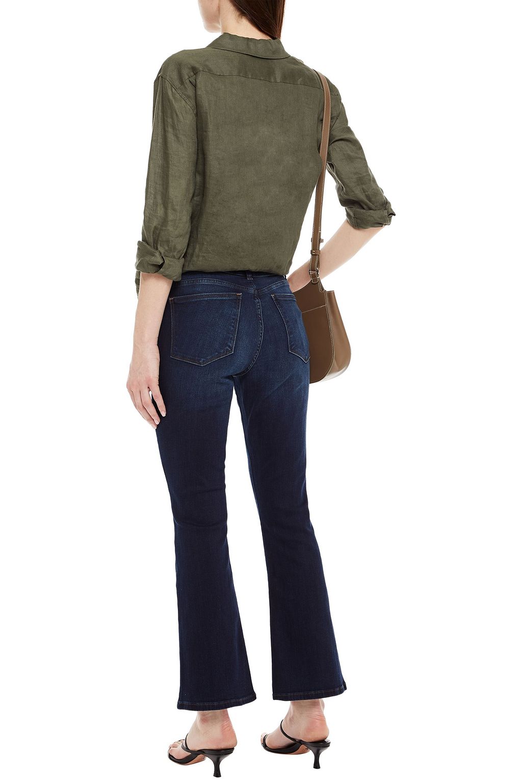 DL1961 High-rise kick-flare jeans