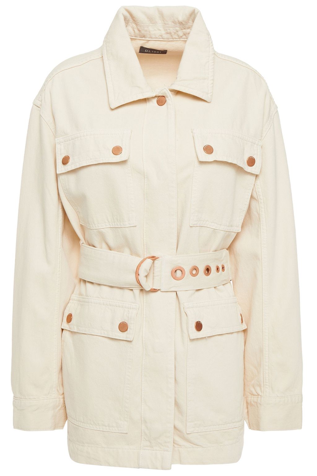 belted field jacket