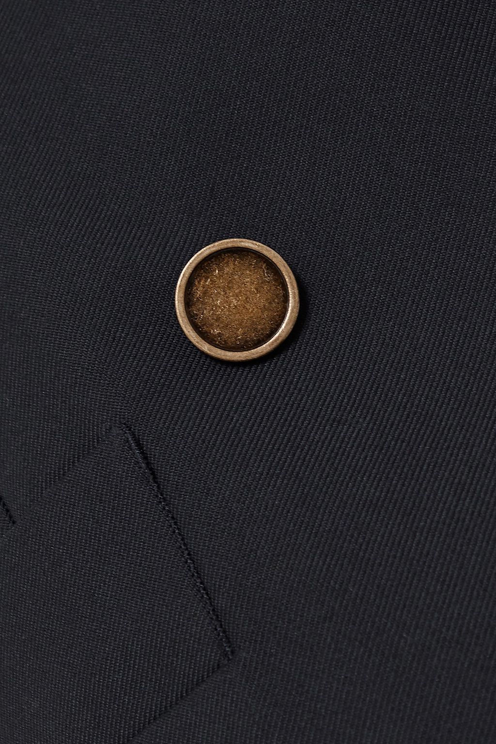 RE/DONE 80s double-breasted twill blazer