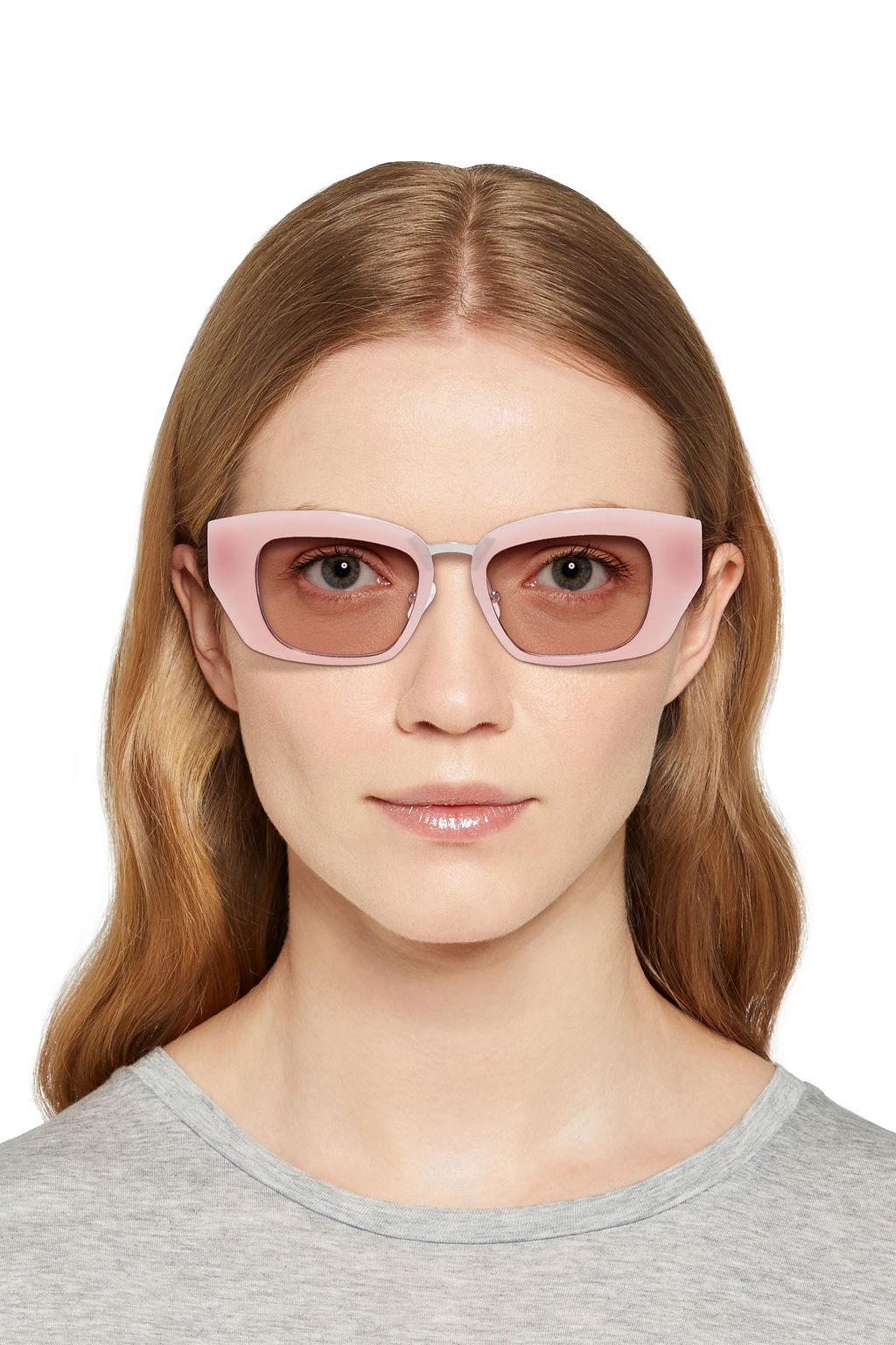DRIES VAN NOTEN Square-frame acetate sunglasses
