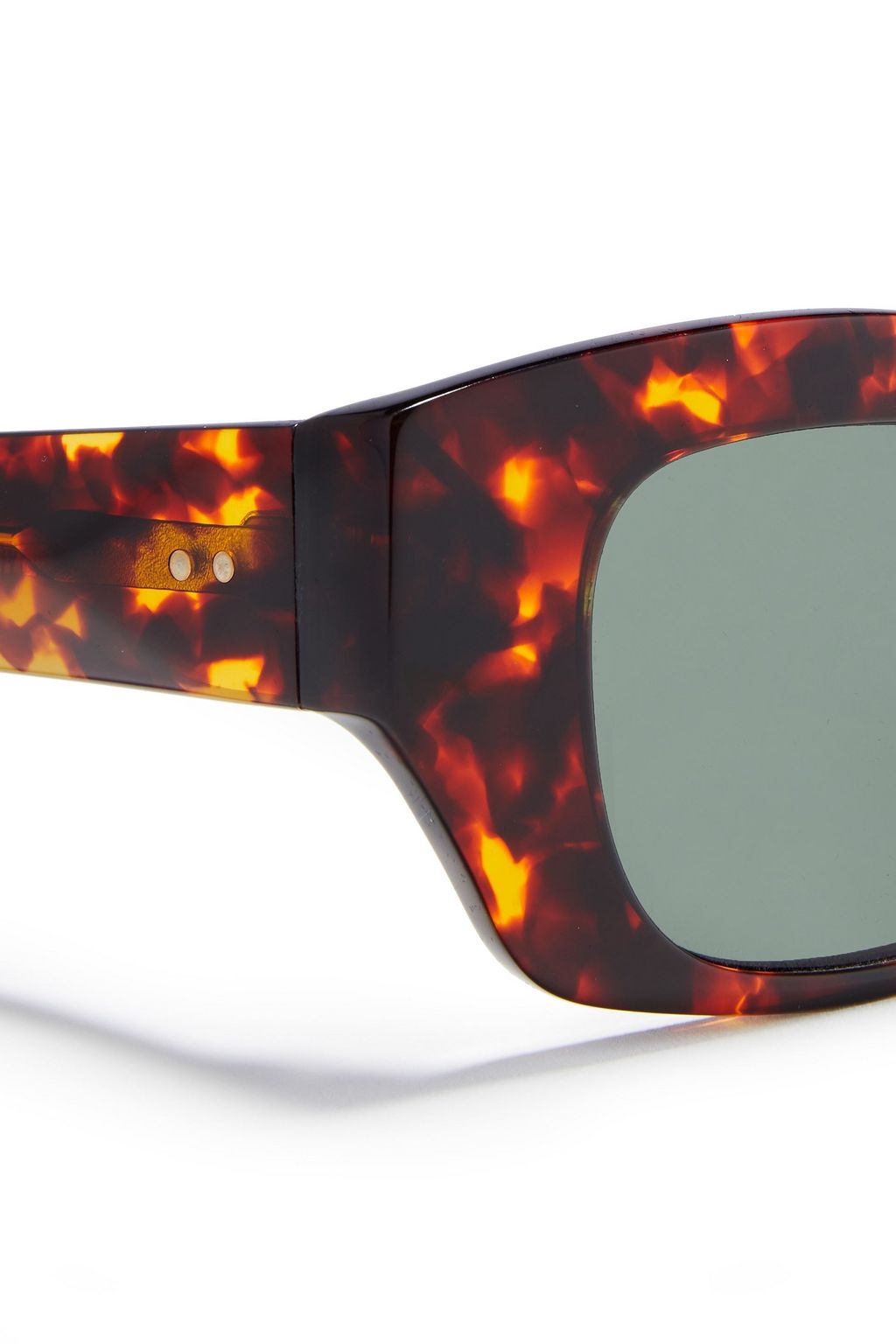 DRIES VAN NOTEN Square-frame tortoiseshell acetate sunglasses
