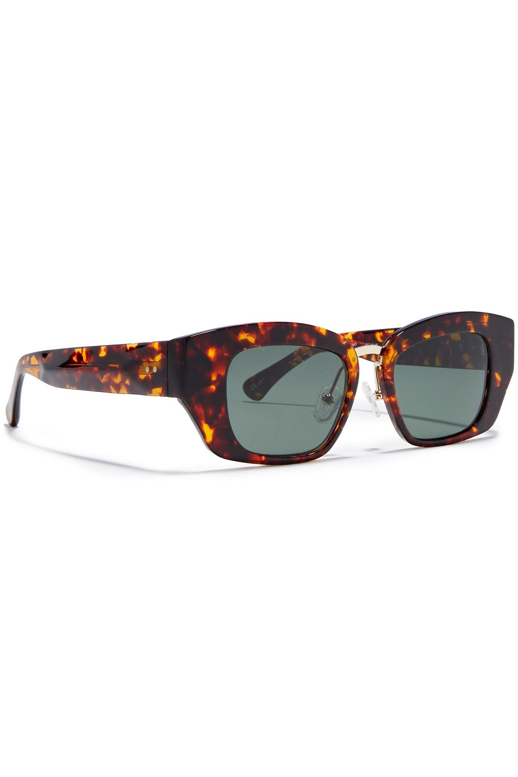 DRIES VAN NOTEN Square-frame tortoiseshell acetate sunglasses