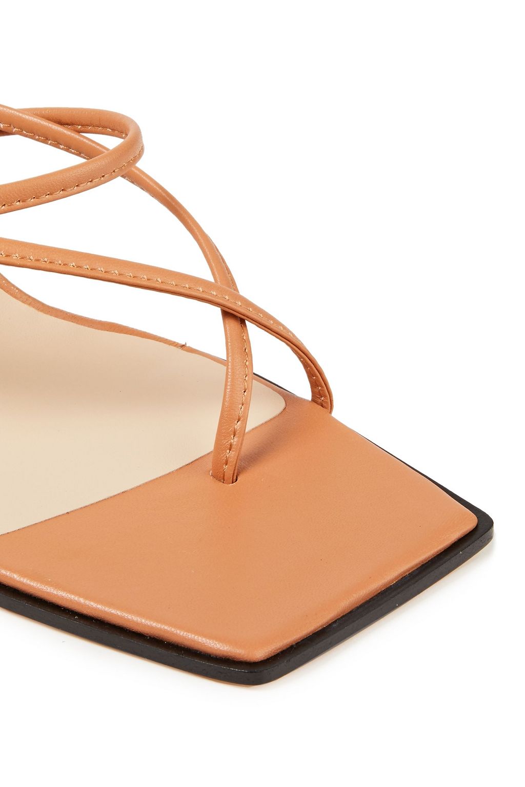 WANDLER Yara buckled leather mules