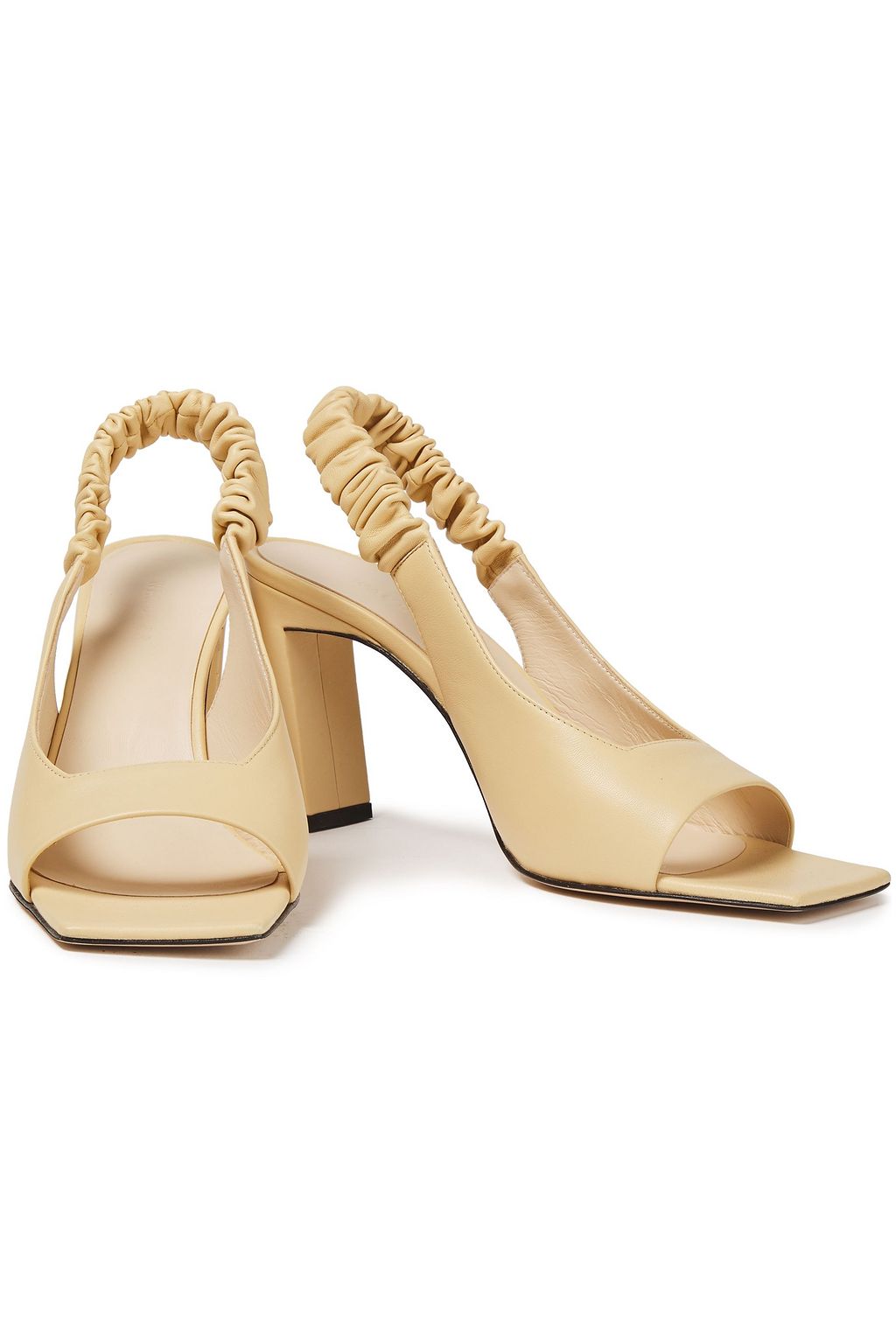 WANDLER Isa leather slingback sandals