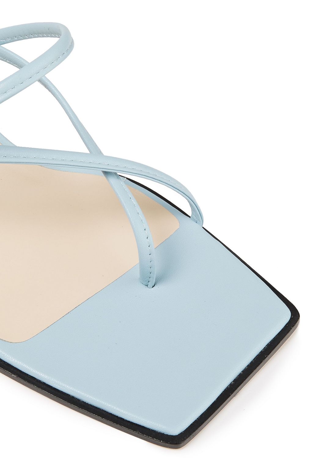 WANDLER Yara buckled leather mules