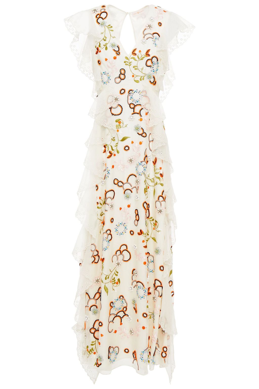 tory burch embellished dress