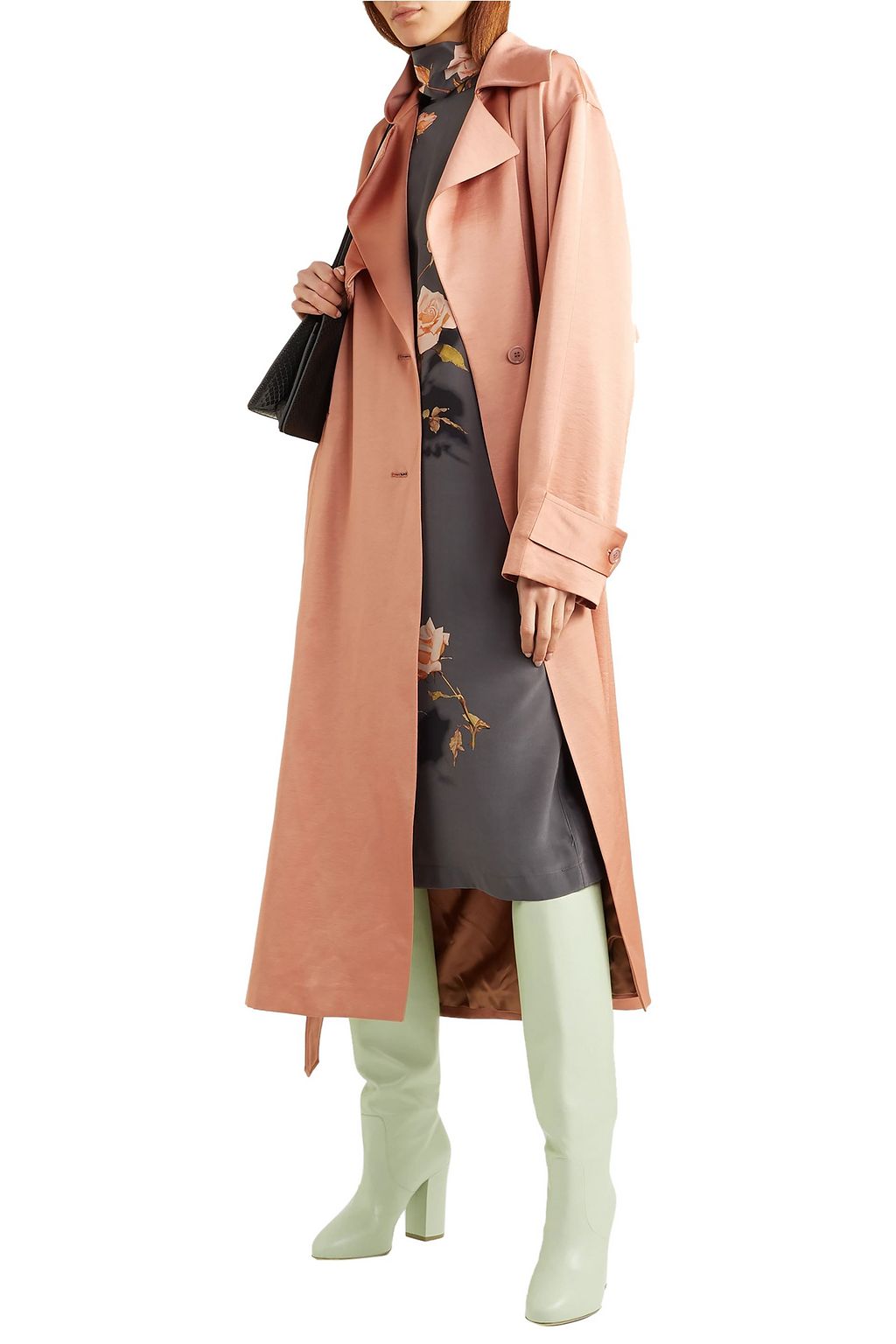 DRIES VAN NOTEN Leather knee boots
