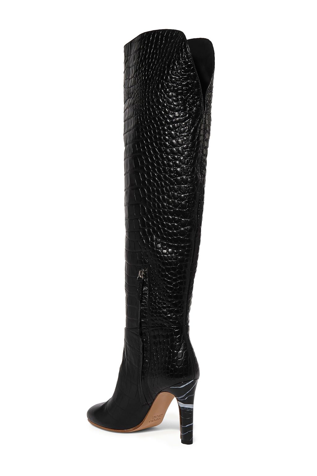 GABRIELA HEARST Linda croc-effect leather knee boots