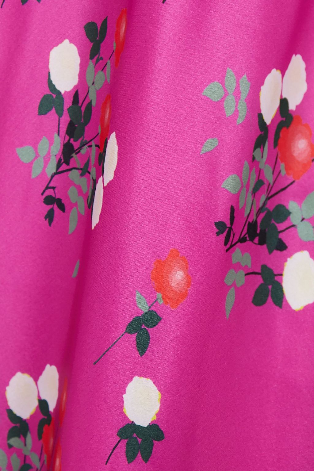 BERNADETTE Jane floral-print silk-satin maxi dress
