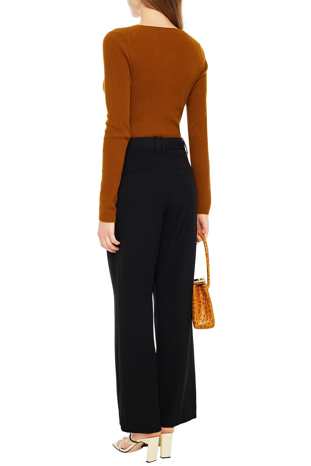 VINCE. Ribbed cashmere cardigan