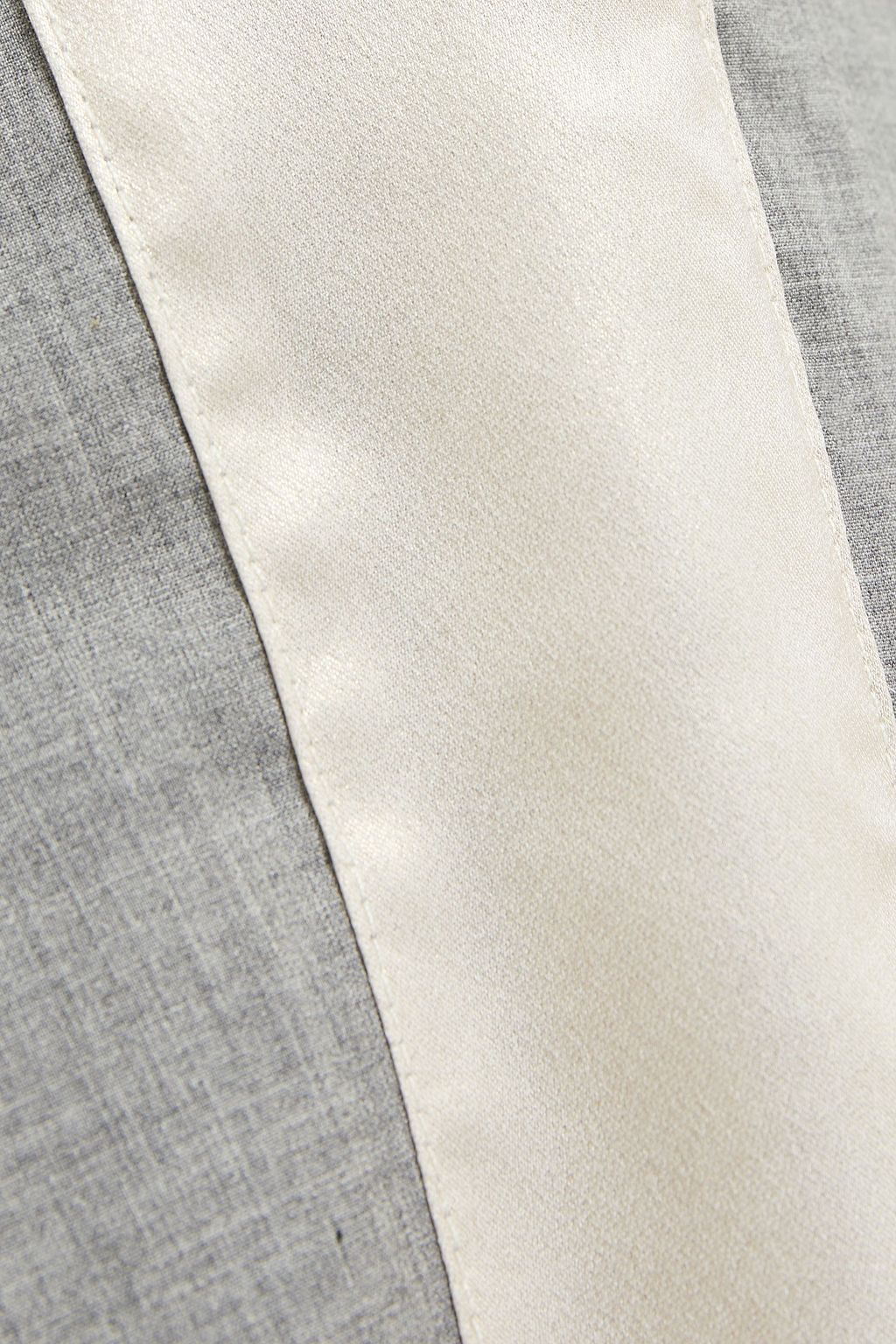 CLU Cotton-chambray track pants