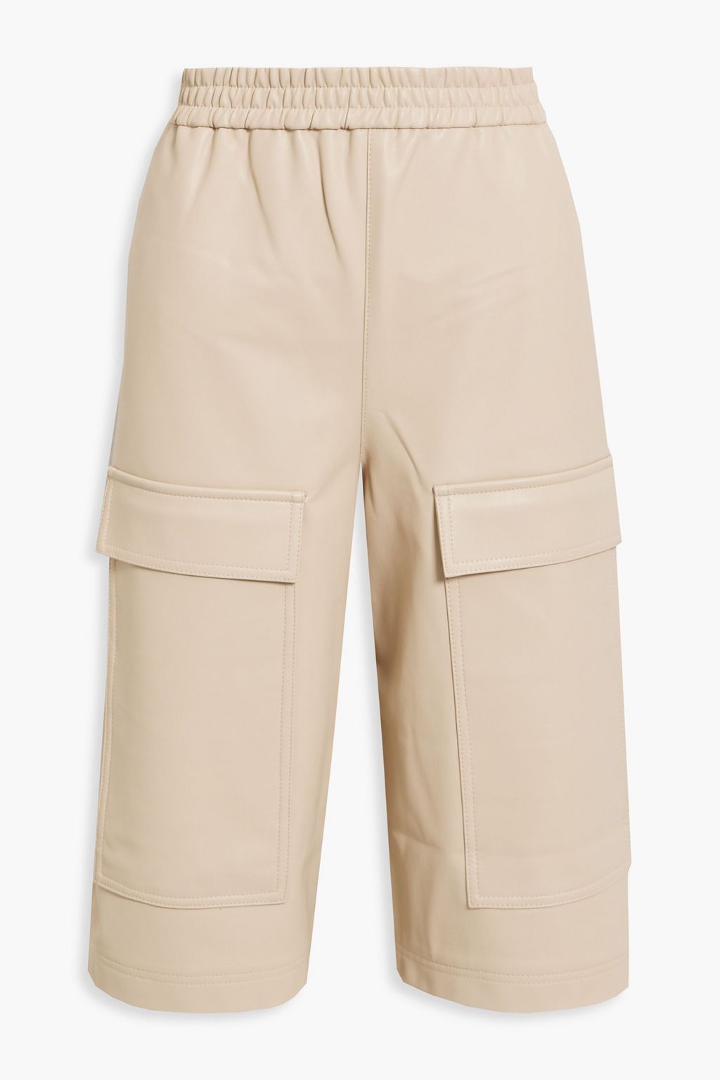 Tibi best sale leather shorts