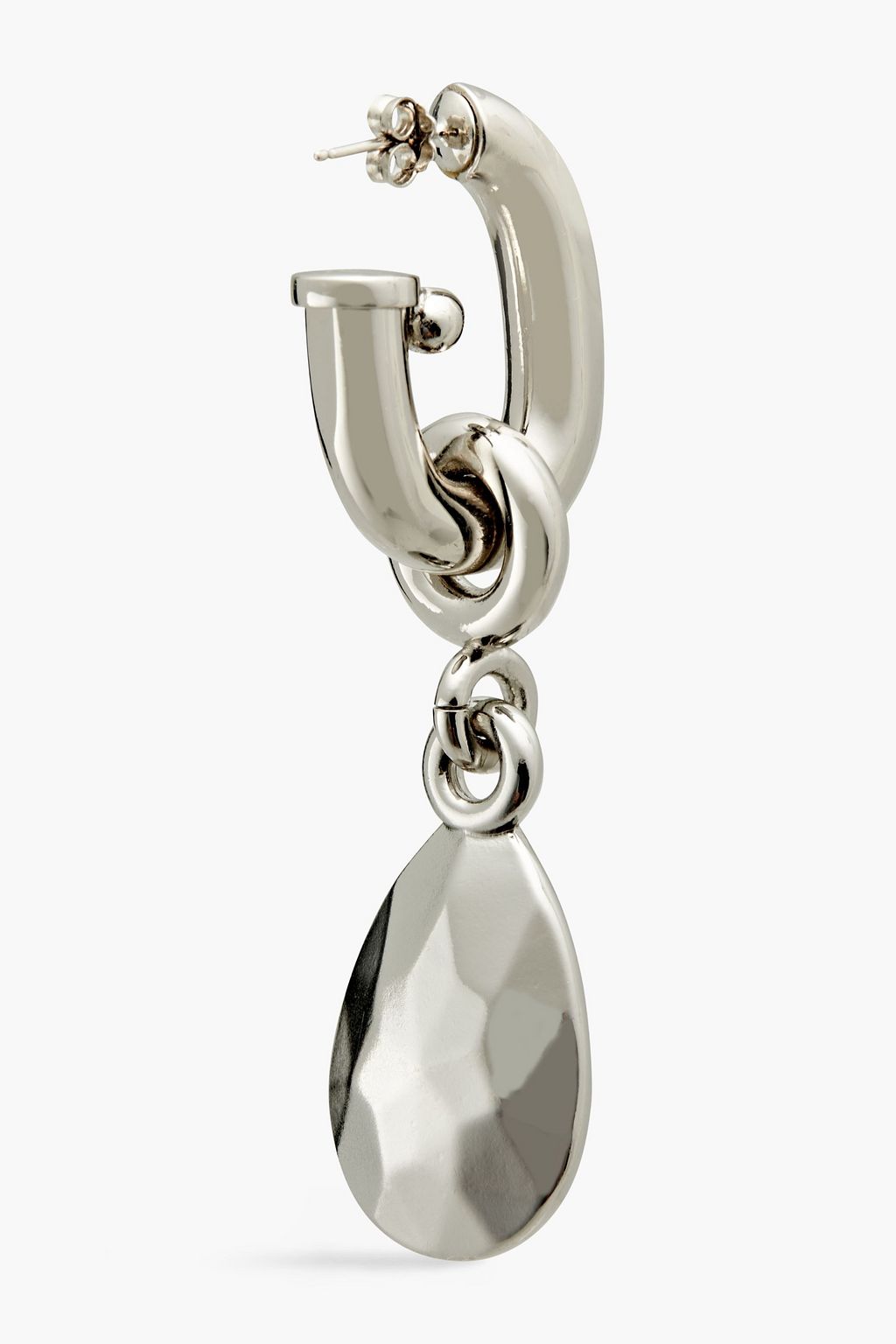 RABANNE Silver-tone crystal earrings