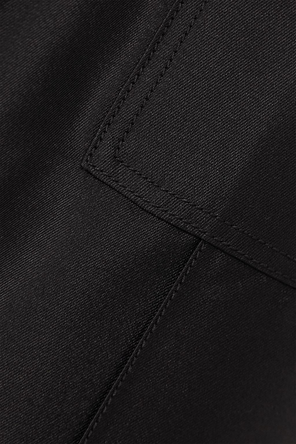 CHRISTOPHER JOHN ROGERS Silk and wool-blend faille straight-leg cargo pants