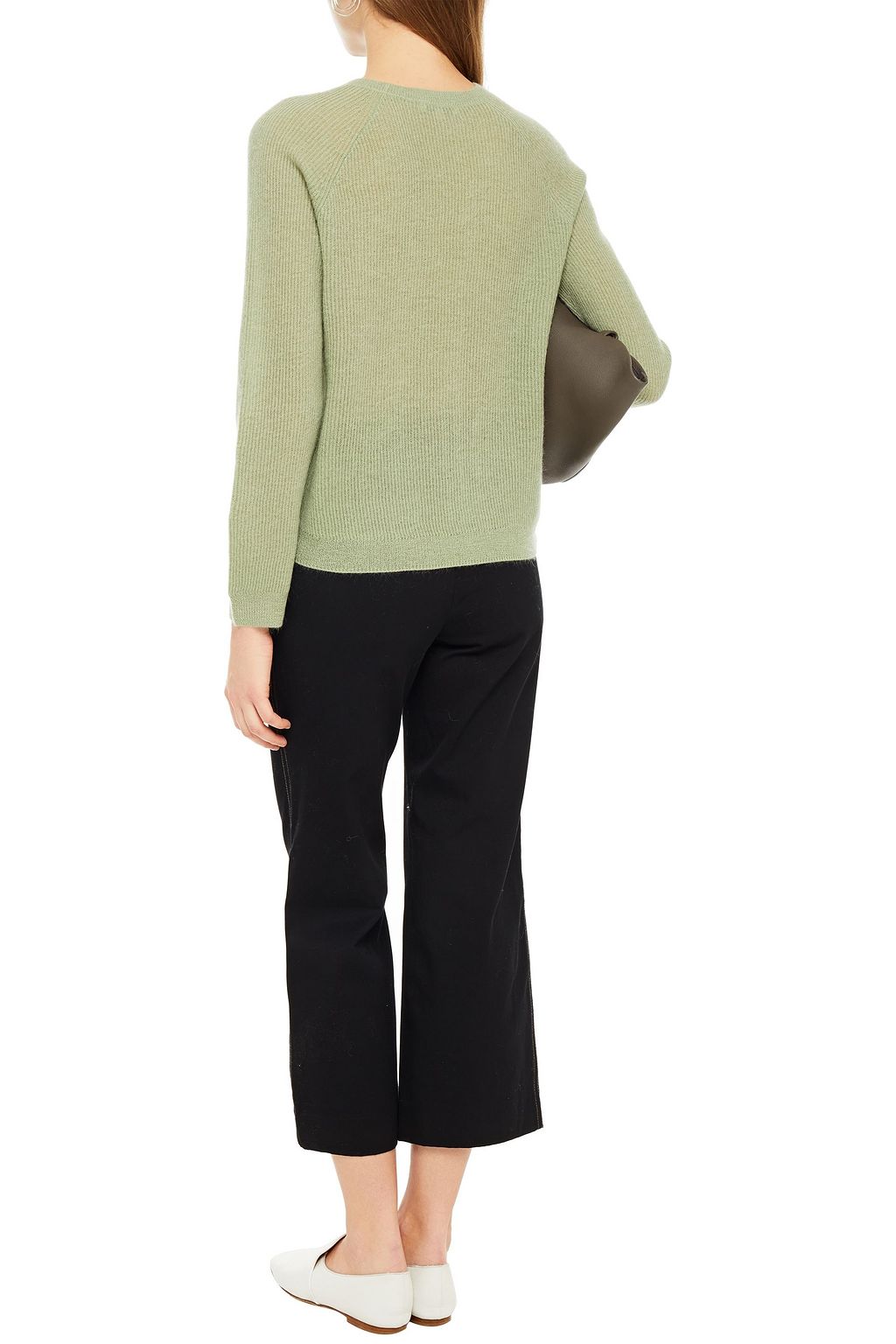 VINCE. Cotton-twill kick-flare pants