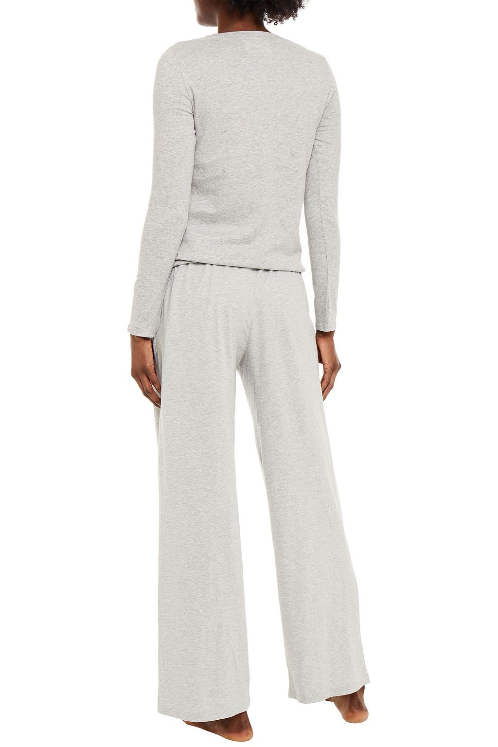 NATURAL SKIN Organic cotton-jersey pajama pants