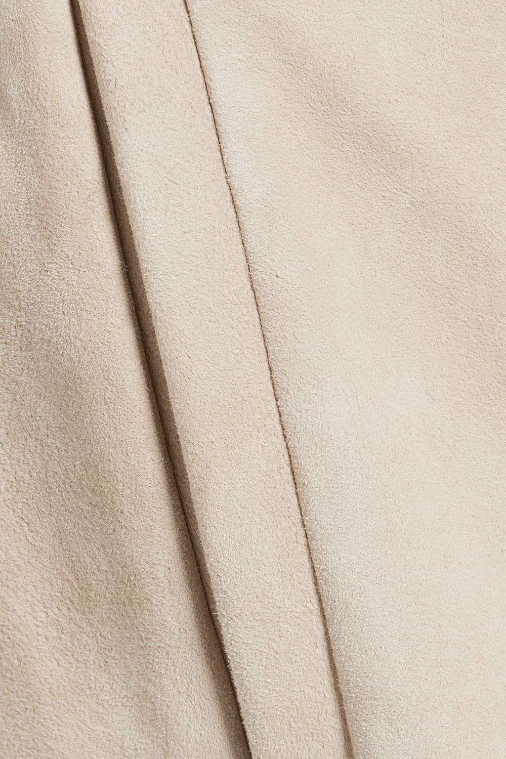 BRUNELLO CUCINELLI Suede wide-leg pants