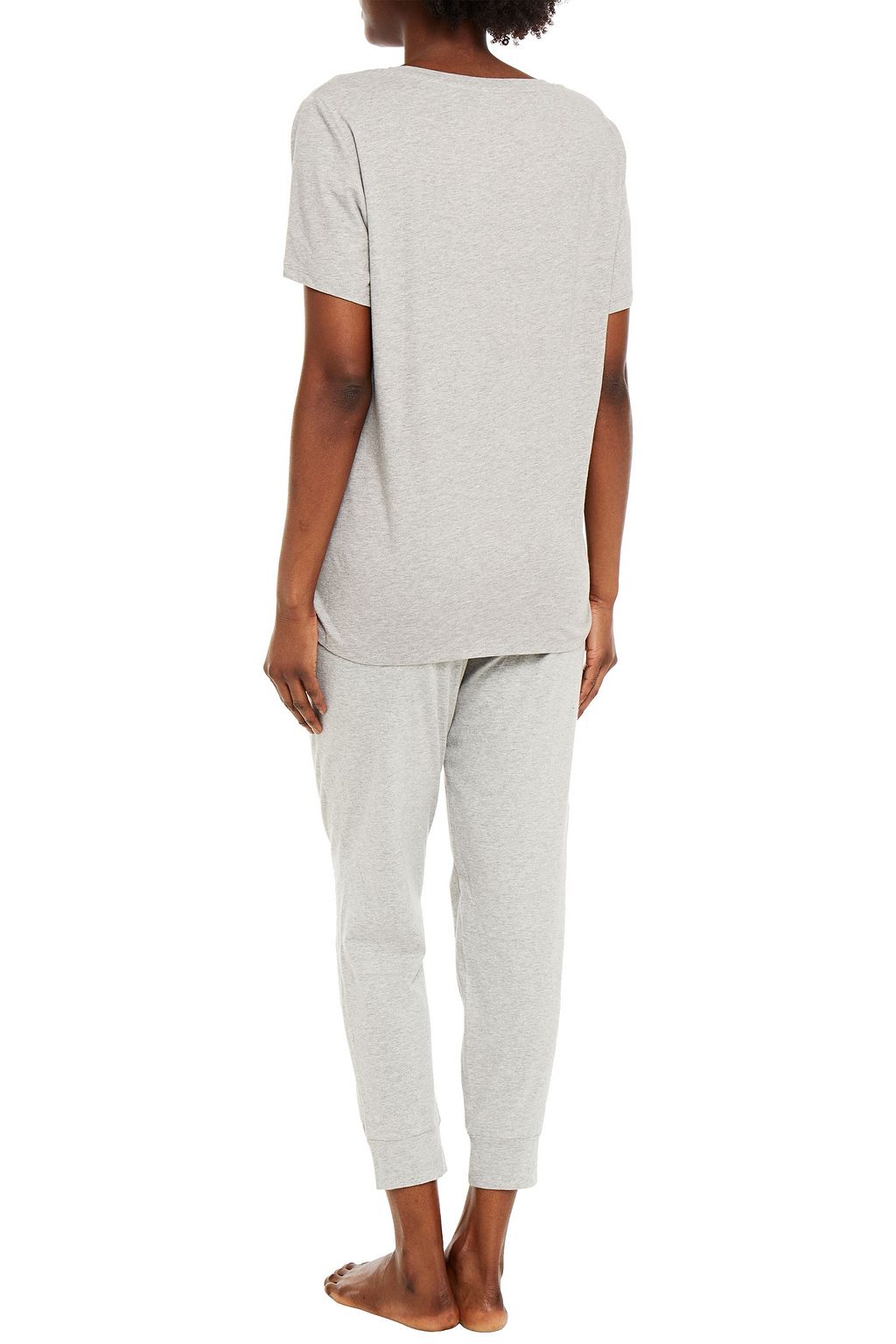 NATURAL SKIN Organic cotton-jersey pajama top
