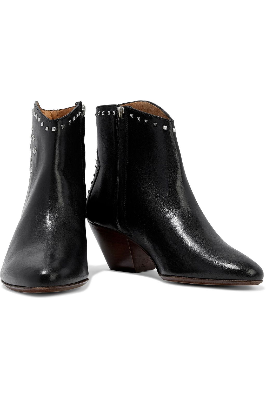 ISABEL MARANT Dacken studded leather ankle boots
