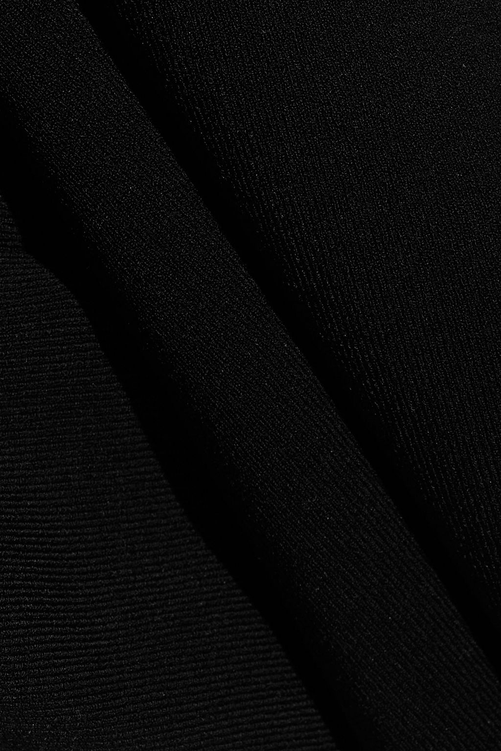 ALEXANDER WANG Logo-appliquéd stretch-knit maxi dress