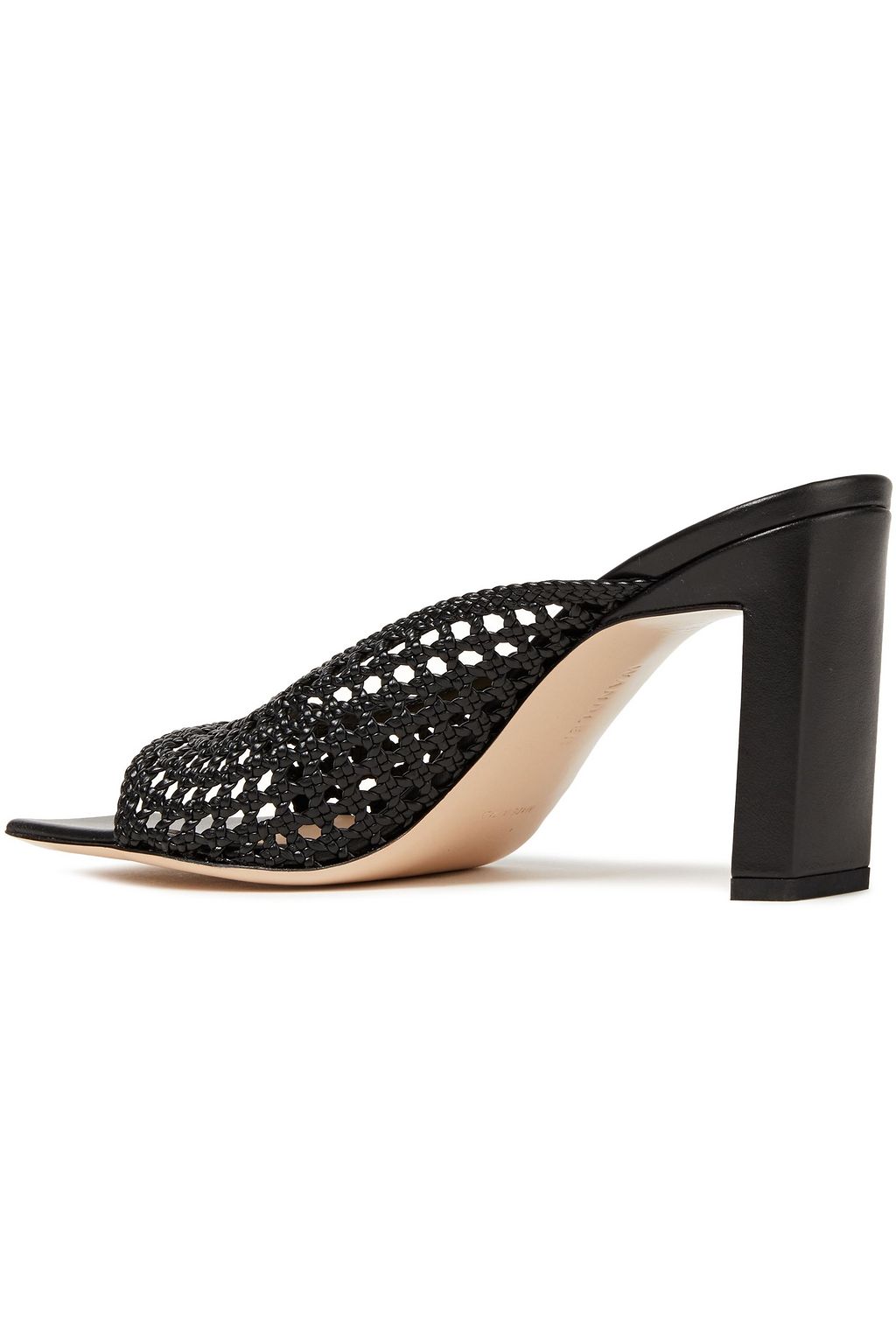 WANDLER Isa woven leather mules