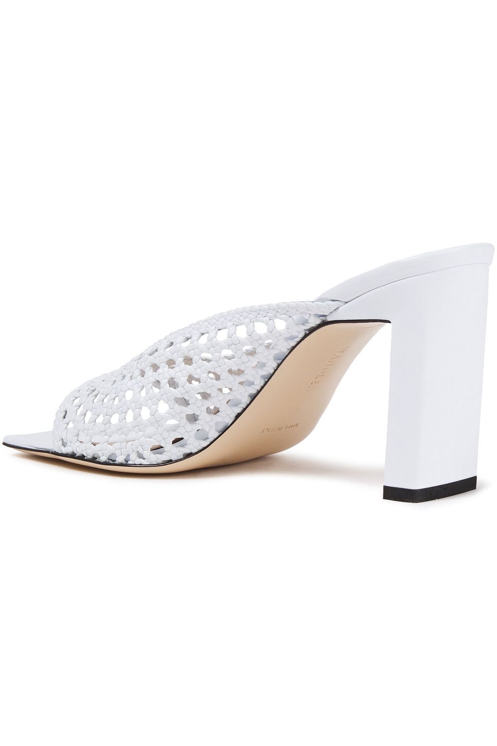 WANDLER Isa woven leather mules