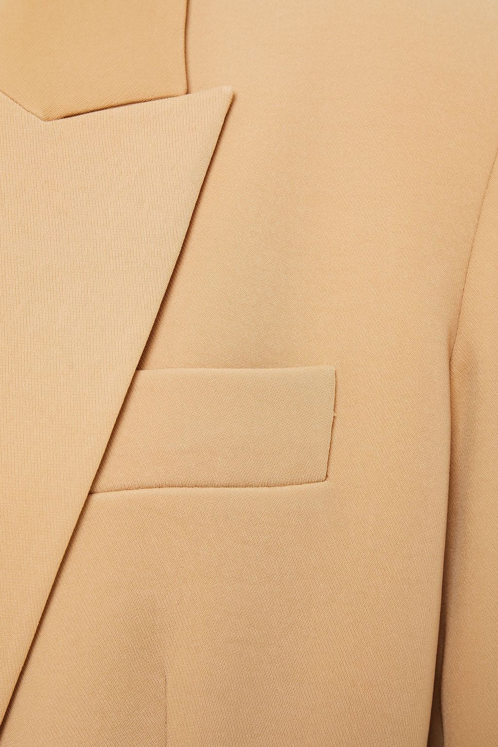 VINCE. Double-breasted crepe blazer