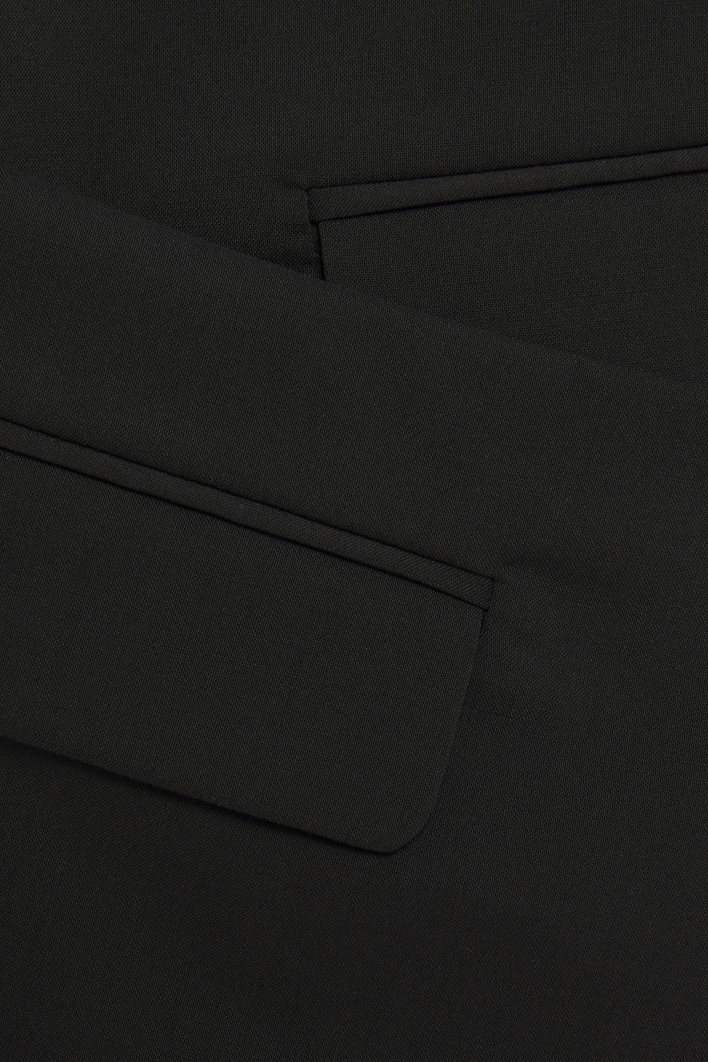 MM6 MAISON MARGIELA Double-breasted wool-crepe wrap coat