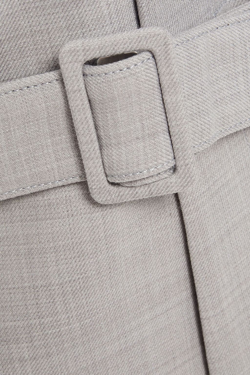 MM6 MAISON MARGIELA Belted twill straight-leg pants