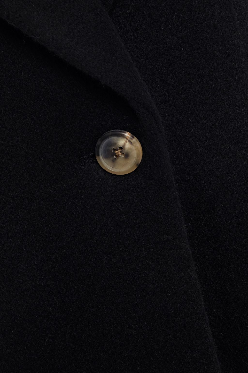 KHAITE Allison brushed-felt blazer