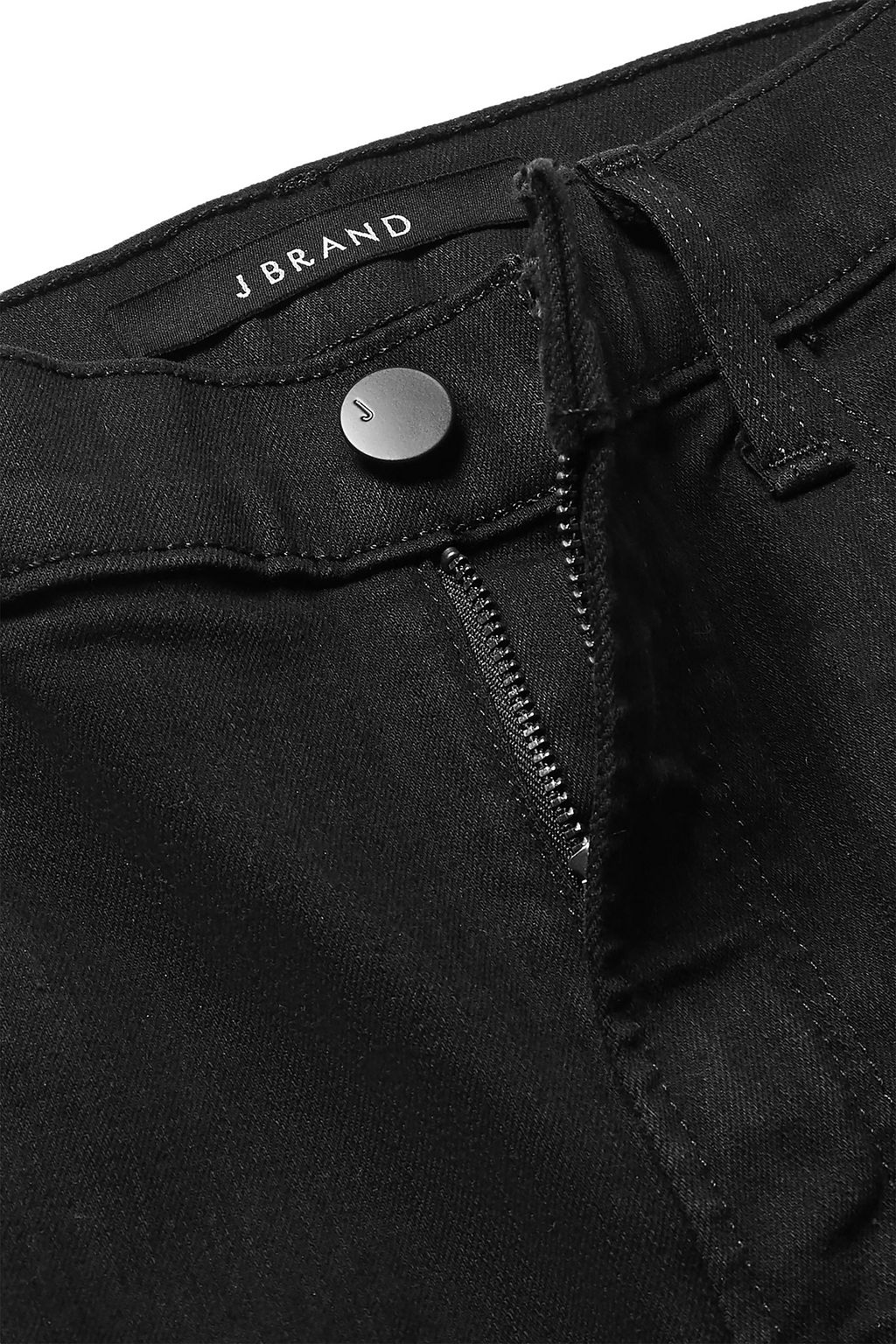 J BRAND Ruby cropped high-rise slim-leg jeans
