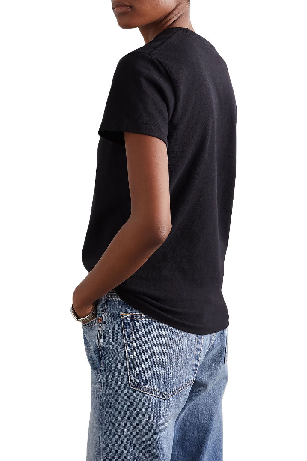 RE/DONE 70s Loose cotton-blend jersey T-shirt