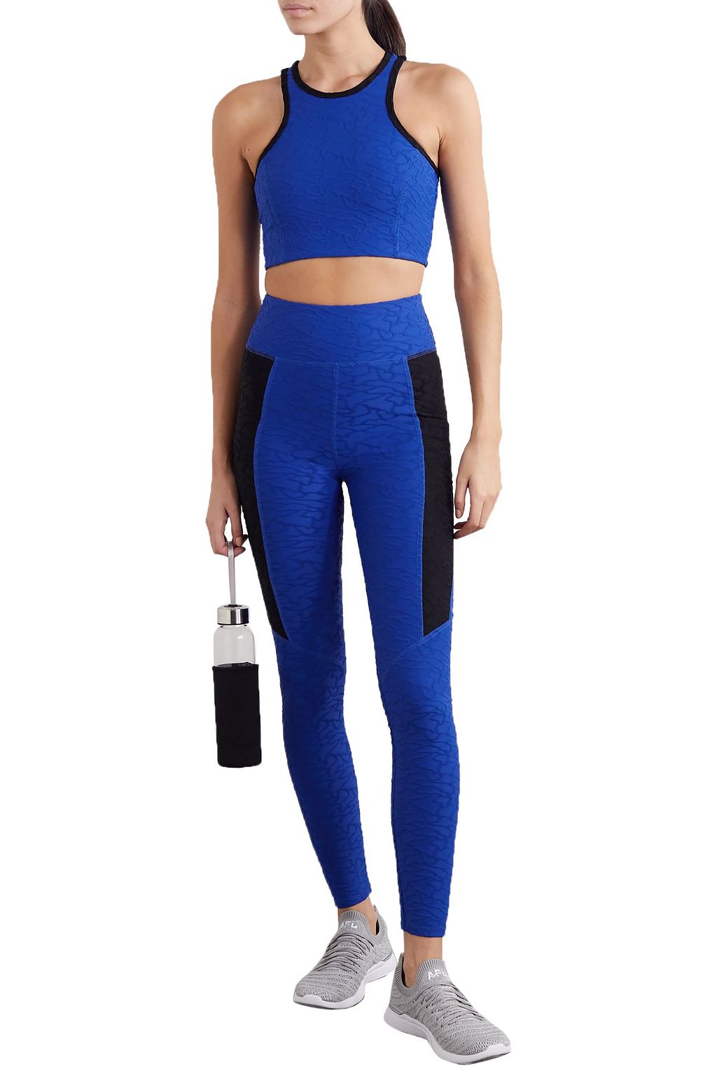 TWENTY MONTRÉAL Connect 3D stretch jacquard-knit leggings