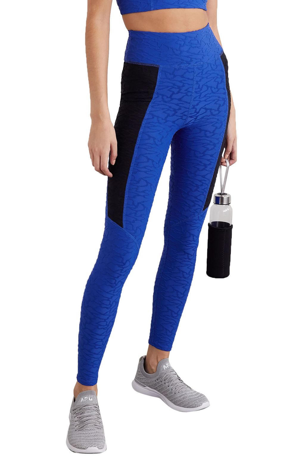 TWENTY MONTRÉAL Connect 3D stretch jacquard-knit leggings