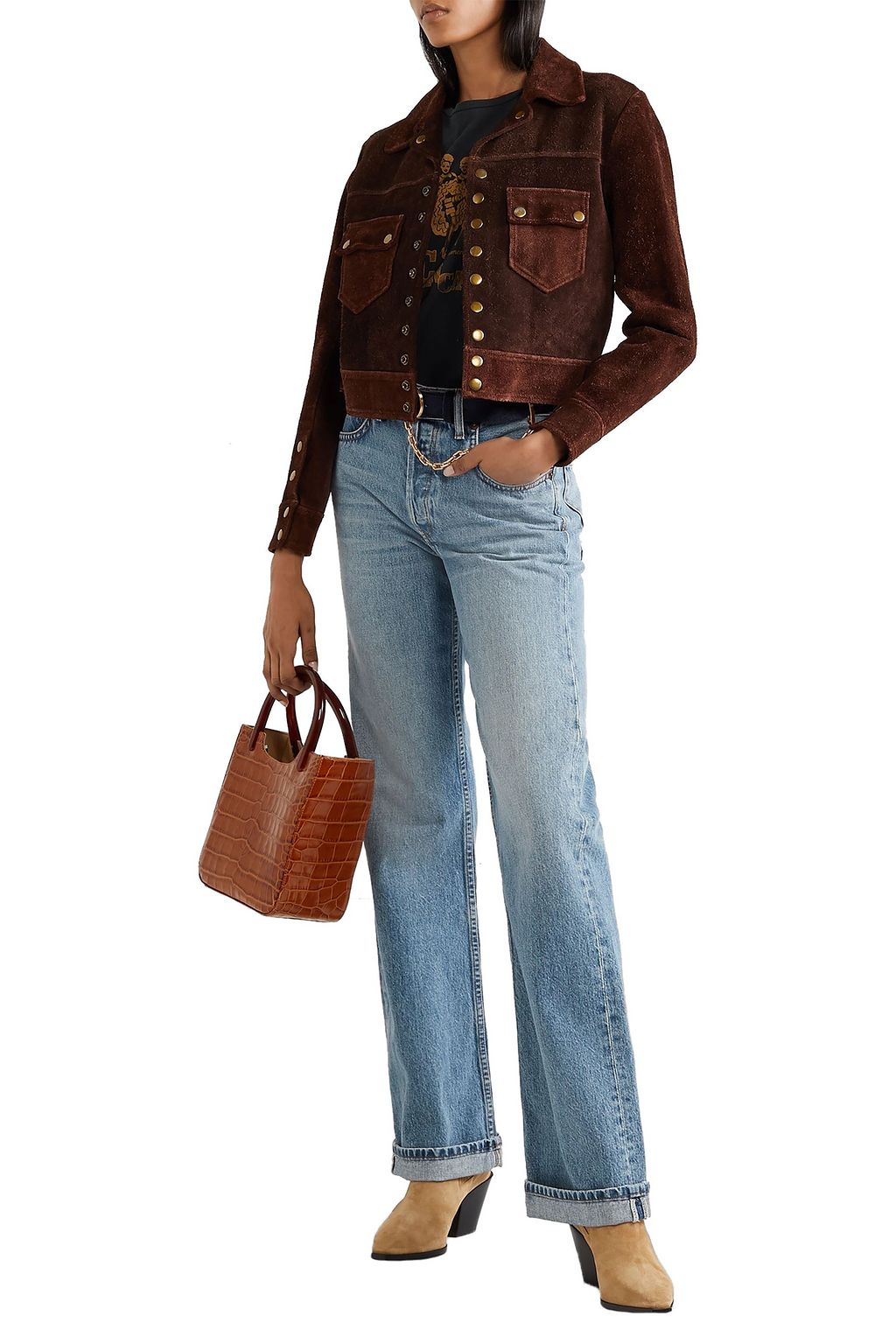 RE/DONE '90s Relaxed Long high-rise straight-leg jeans