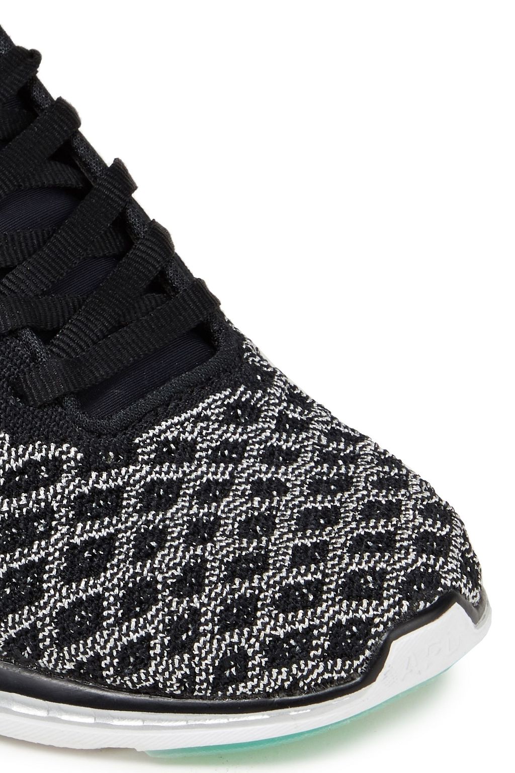 APL ATHLETIC PROPULSION LABS TechLoom Phantom metallic 3D mesh and neoprene sneakers