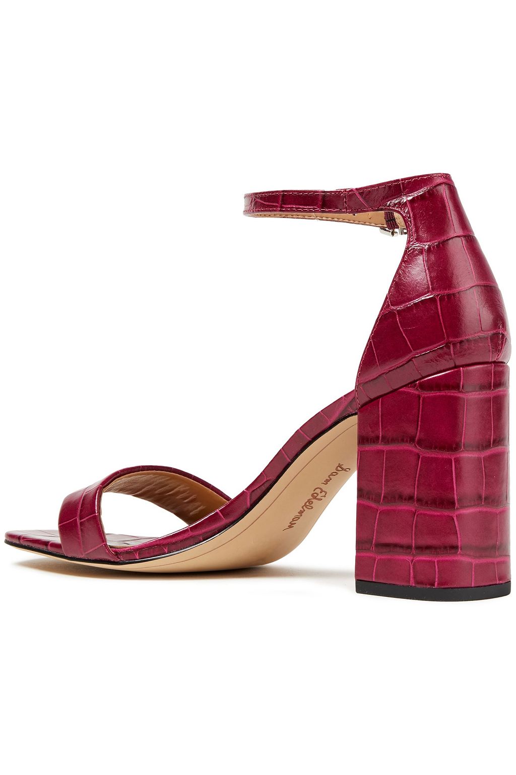 SAM EDELMAN Daniella croc-effect leather sandals