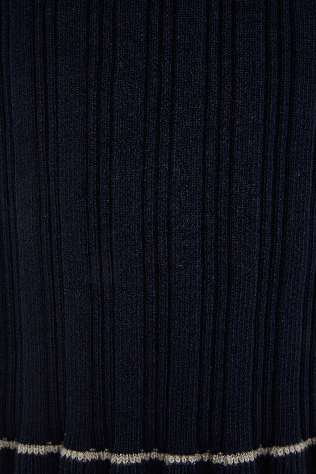 MM6 MAISON MARGIELA Ribbed cotton midi dress