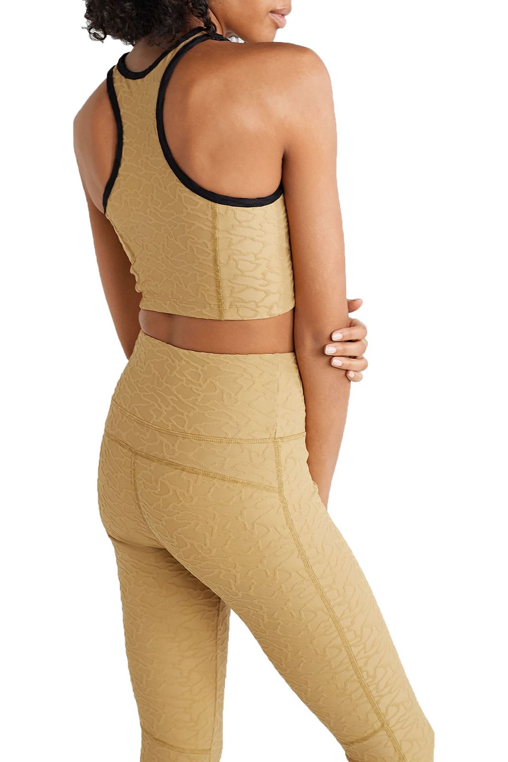 TWENTY MONTRÉAL Connect 3D stretch jacquard-knit sports bra