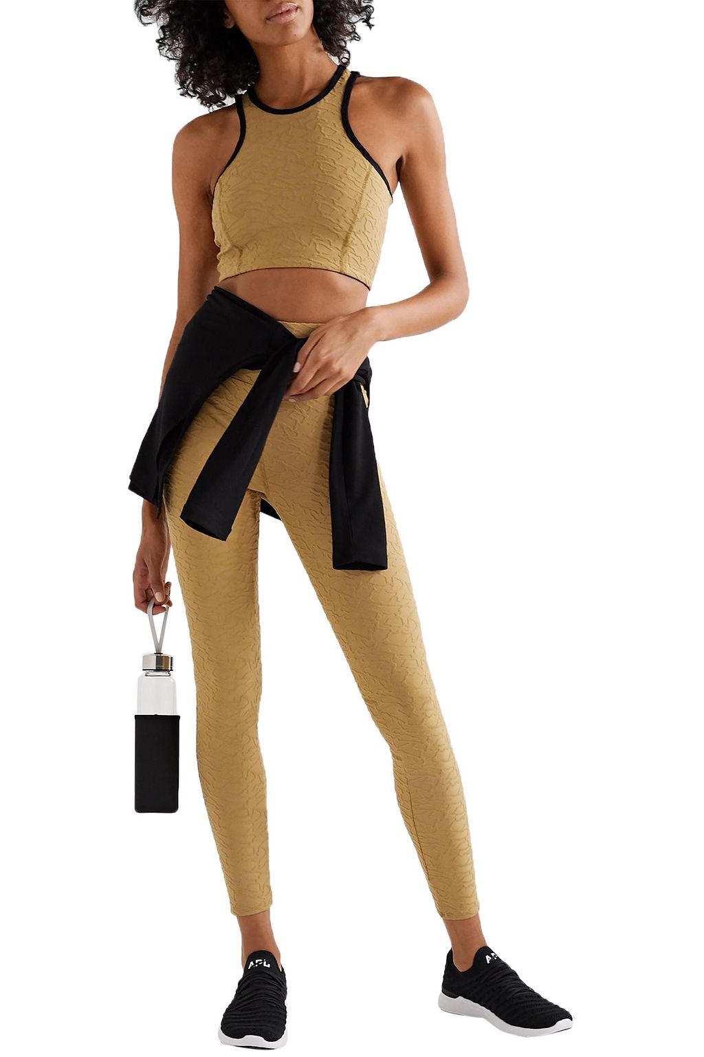 TWENTY MONTRÉAL Connect 3D stretch jacquard-knit sports bra