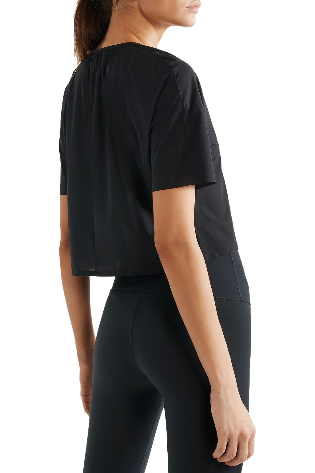 WONE Classic cropped stretch-jersey T-shirt