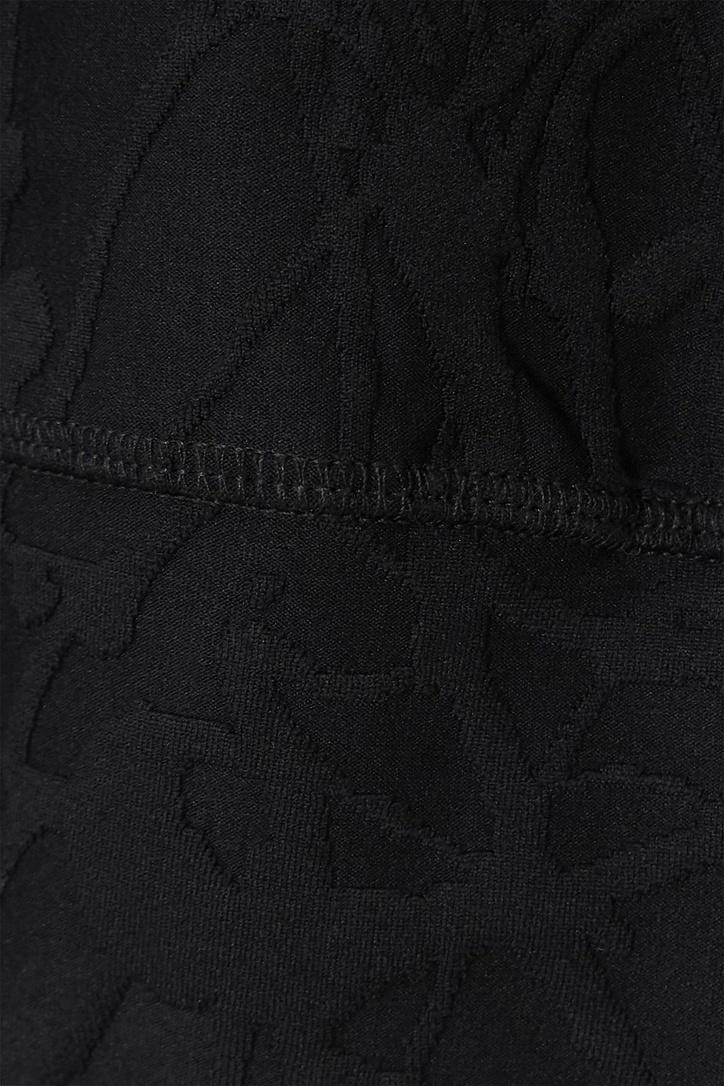 TWENTY MONTRÉAL Pollock 3D Active cropped stretch jacquard-knit top